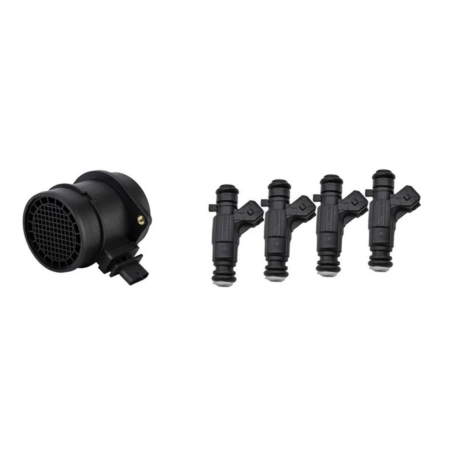 Sensor LuftgüTe 2 Set Auto Zubehör 1 Pcs MAF Massen Air Flow Sensor Meter & 1 Set Kraftstoff Injektor Sensor LuftgüTe 2 Set Auto Zubehör 1 Pcs MAF Massen Air Flow Sensor Meter & 1 Set Kraftstoff Injektor von FJGIGN