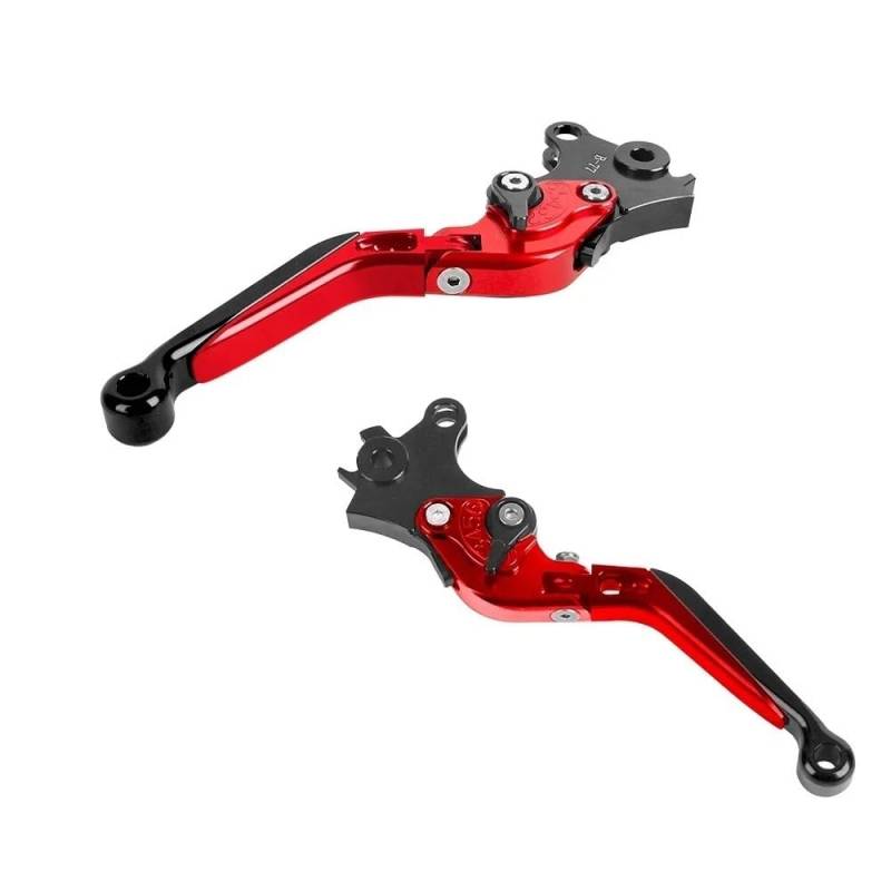 FJHEBIOUB Griff Der Kupplungsbremshebel Für R1200GS R1250GS Abenteuer R1200 R1250 GS LC GS1200 ADV R1250GSA Motorrad Lenker Faltbare Bremse Kupplung Steuerhebel(Black red 3) von FJHEBIOUB