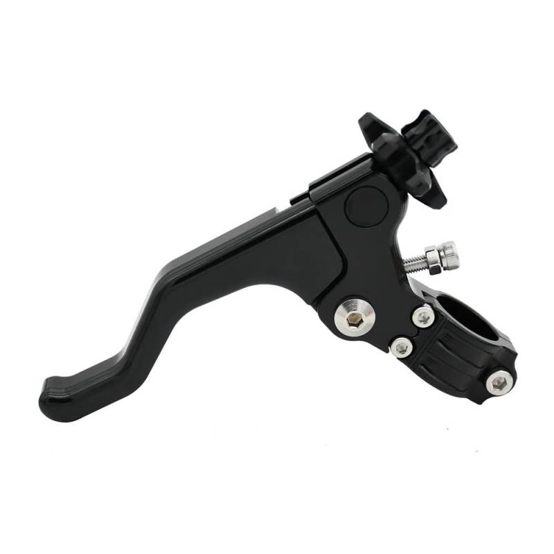FJHEBIOUB Griff Der Kupplungsbremshebel Für RM85 RM125 RM250 RMZ250 RMZ450 RMX250R RMX250S DRZ400R DRZ400S DR250R Motorrad Short Stunt Kupplungshebel 7/8 Zoll 22 Mm(Black) von FJHEBIOUB