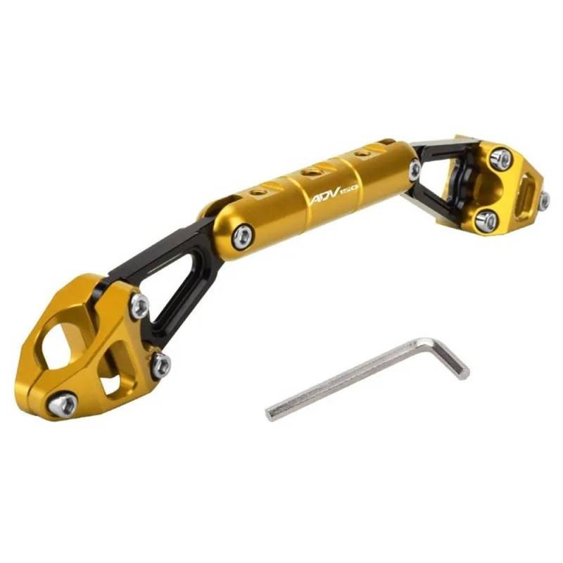FJHEBIOUB Motorrad-Balance-Querstange Für ADV150 ADV350 ADV 350 150 Motorradzubehör Balance Bar Lenker Querlatte Hebel Telefonhalter(Gold-1) von FJHEBIOUB
