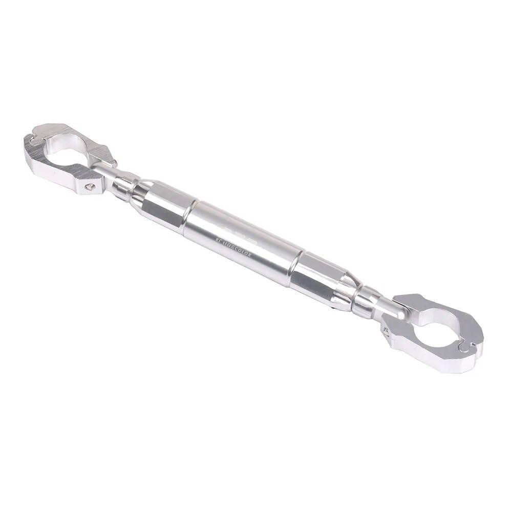 FJHEBIOUB Motorrad-Balance-Querstange Für V-Strom DL650 DL250 DL1000 VSTROM Motorradlenker Einstellbare Balancegriffe Lenker Lenkrad Querstange(Silver) von FJHEBIOUB