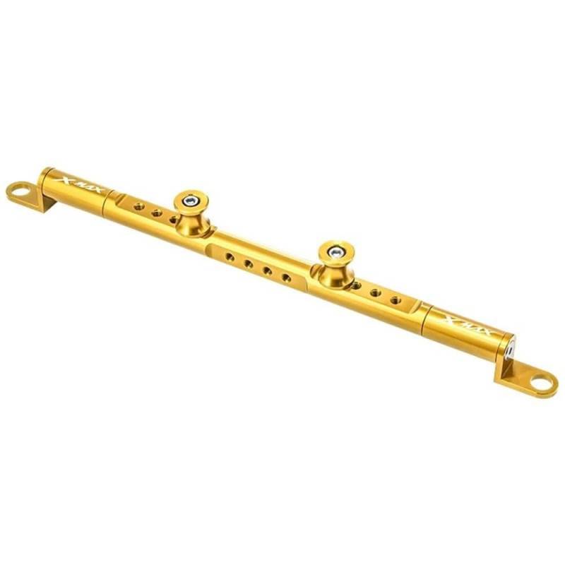 FJHEBIOUB Motorrad-Balance-Querstange Für Xmax 300 250 400 X-MAX XMAX300 XMAX250 XMAX400 Mutifunctional Cross Bar Lenkung Dämpfer Balance Hebel(Gold) von FJHEBIOUB