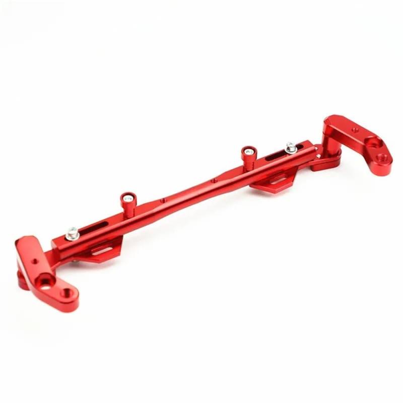 FJHEBIOUB Motorrad-Balance-Querstange Für Y&AMAHA Für Suzuki Für H&ONDA Motorrad Universal Multifunktionale Querlatte Balance Hebelhalter(Red) von FJHEBIOUB