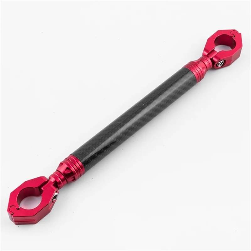 FJHEBIOUB Motorrad-Balance-Querstange Motorrad Balance Bar Multifunktionale Lenker Aluminium Legierung Elektrische Fahrzeug Einstellbare Cross Bar Modifikation(Red) von FJHEBIOUB