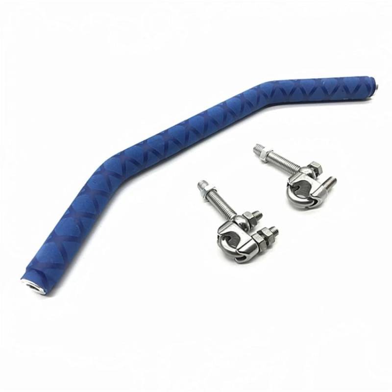 FJHEBIOUB Motorrad-Balance-Querstange Motorrad-Lenker-Querstange, Verstärkte Dicke Lenker-Zugstange, Vordere Ausgleichsstange(Blue) von FJHEBIOUB