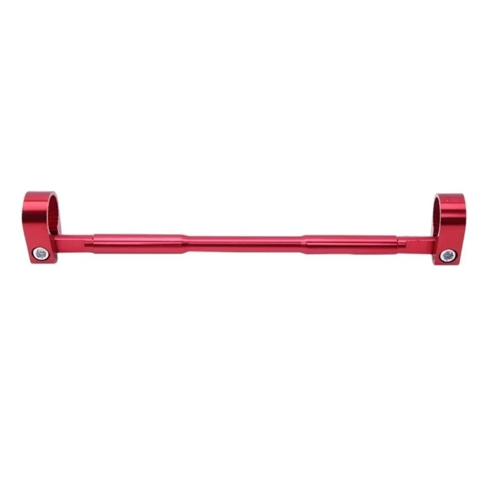 FJHEBIOUB Motorrad-Balance-Querstange Motorrad Lenker Querstange Verstärkte Dicke Zugstange Front Balance Modifizierbare Teile(Red) von FJHEBIOUB