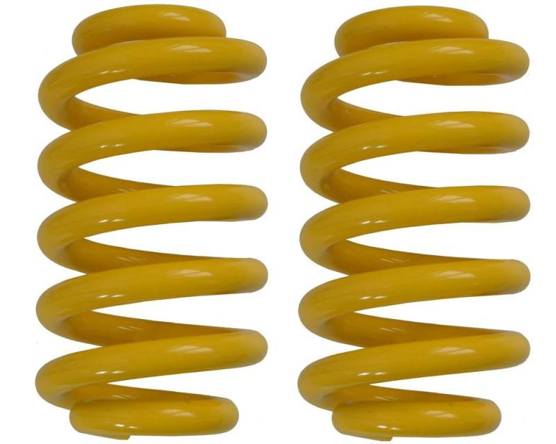 2 Stück Schraubenfedern für Westfalia Anhänger 1200 kg Farbe gelb von FKAnhängerteile