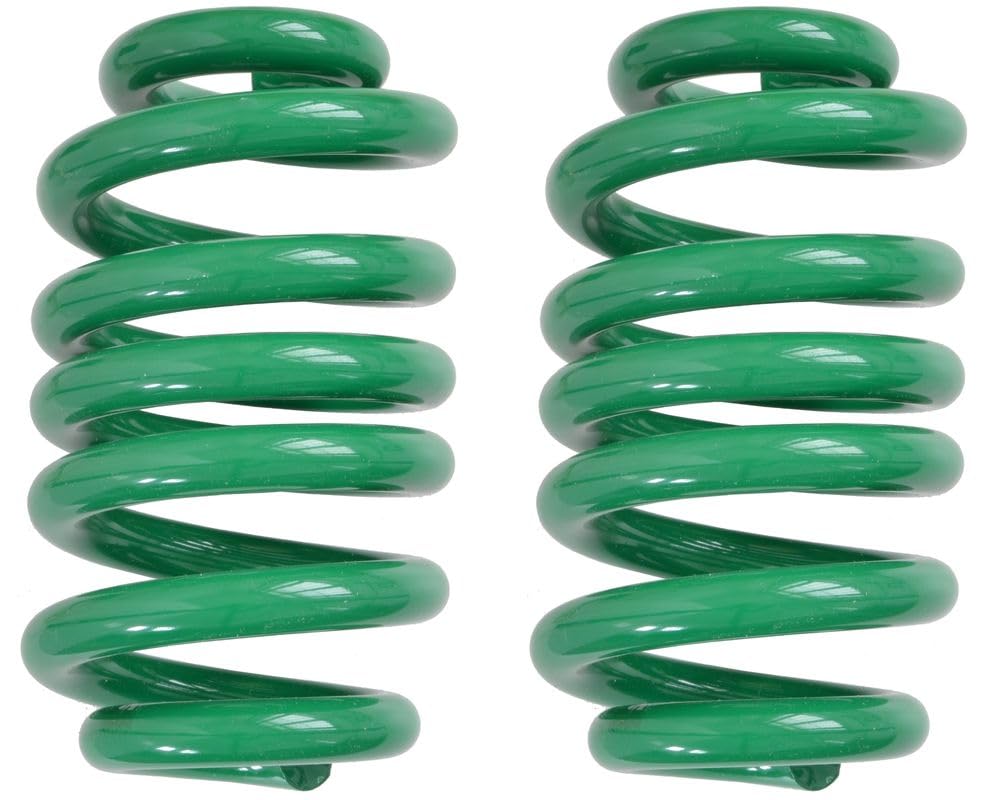 2 Stück Schraubenfedern für Westfalia Anhänger 1400 kg Farbe grün von FKAnhängerteile