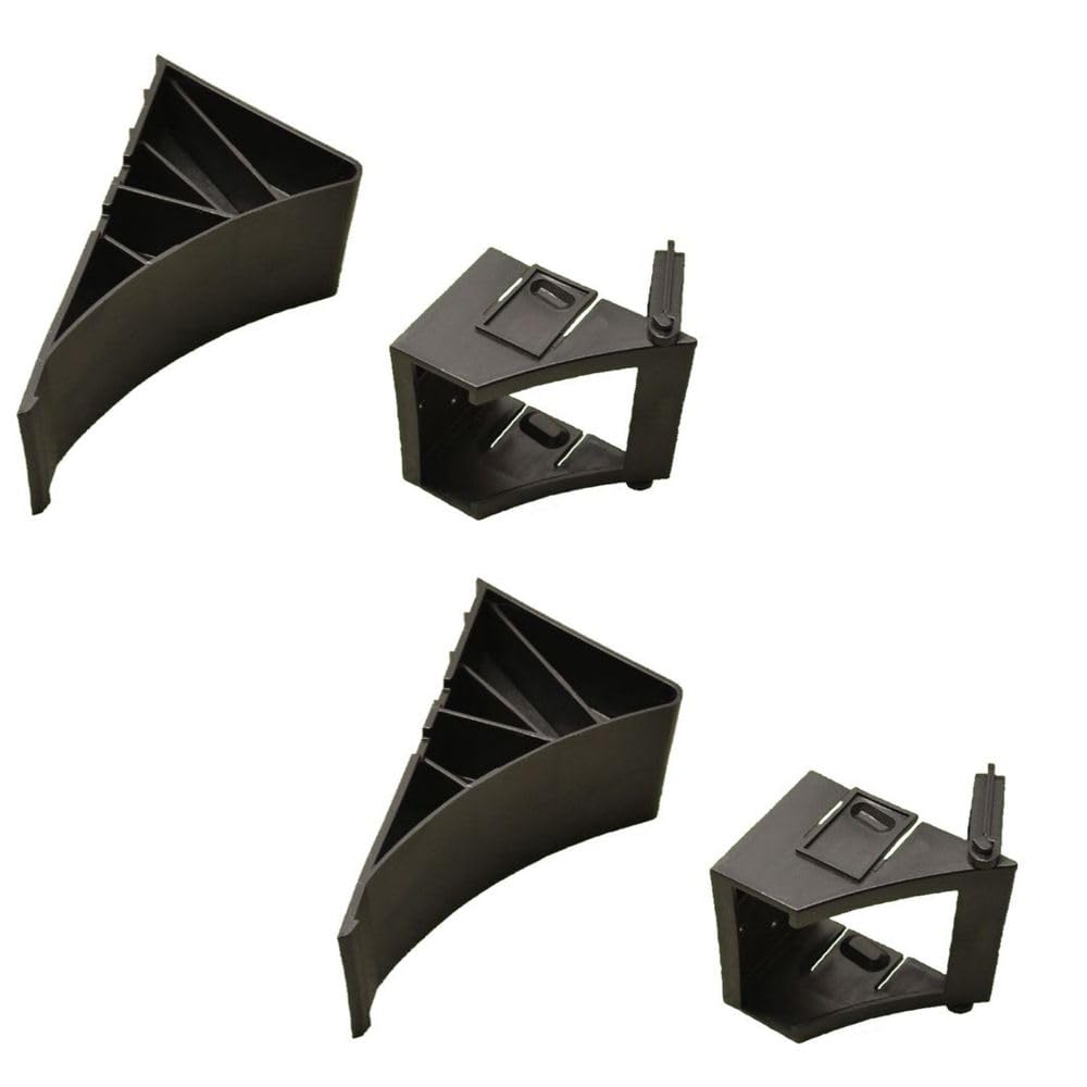 2 x Unterlegkeil für Anhänger + Halter 1600 kg SCHWARZ 2 x Unterlegkeil für Anhänger + Halter 1600 kg SCHWARZ von FKAnhängerteile