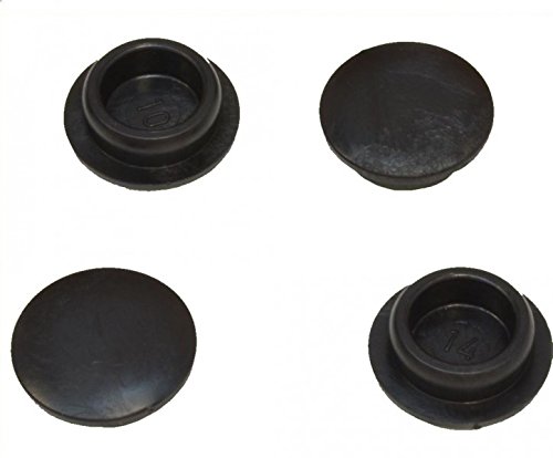 FKAnhängerteile 4 x Knott Stopfen für Knott Ankerplatte für Sichtloch Ø 12 mm, Knott Nr. 44569.03 von FKAnhängerteile
