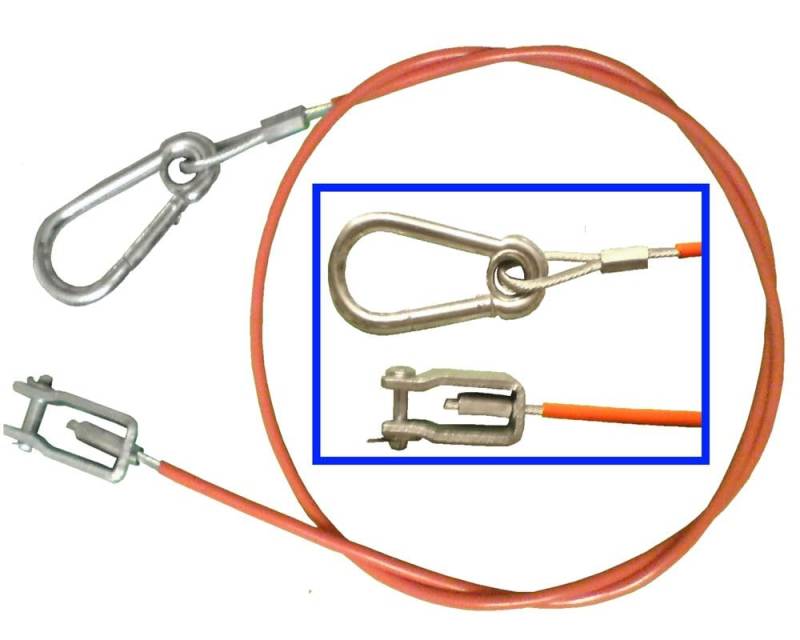Knott Abreißseil/Sicherungsseil 1050 mm lang Nr. 203202.001 von Knott