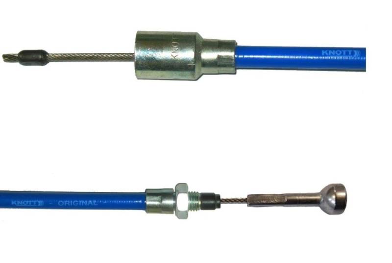 FKAnhängerteile 1 Stück - Knott Bremsseil - Schnellmontage - 980207.06 - HL 730 mm - GL 920 mm - Nirosta von FKAnhängerteile