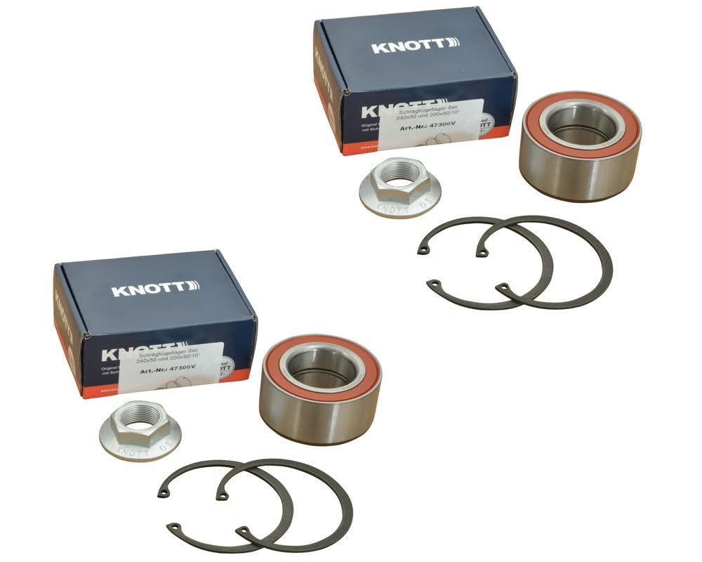 FKAnhängerteile 2 x Knott - Radlager - Set - 47306V - Lager Ø72 / Ø39 x 37 mm FKAnhängerteile 2 x Knott - Radlager - Set - 47306V - Lager Ø72 / Ø39 x 37 mm von FKAnhängerteile