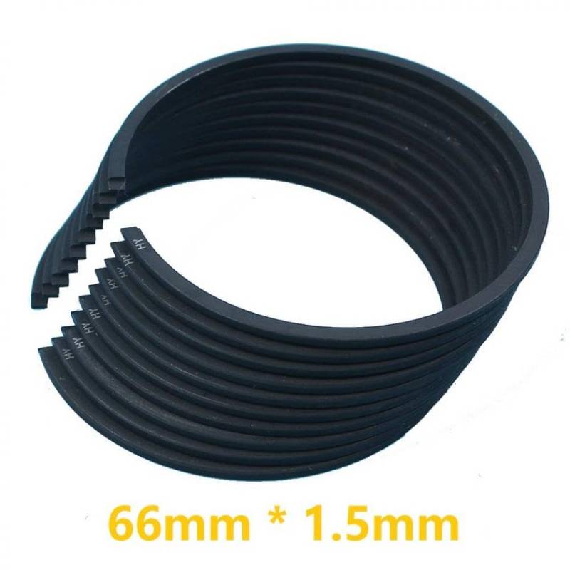 66 mm 1,5 mm Hochleistungskolbenring -Ringkompatibel mit Kettensäk -Modellen 090 070 MS070 090AV MS720 Ersetzt 1106 020 1211(4 PCS) von FKRTQIYN