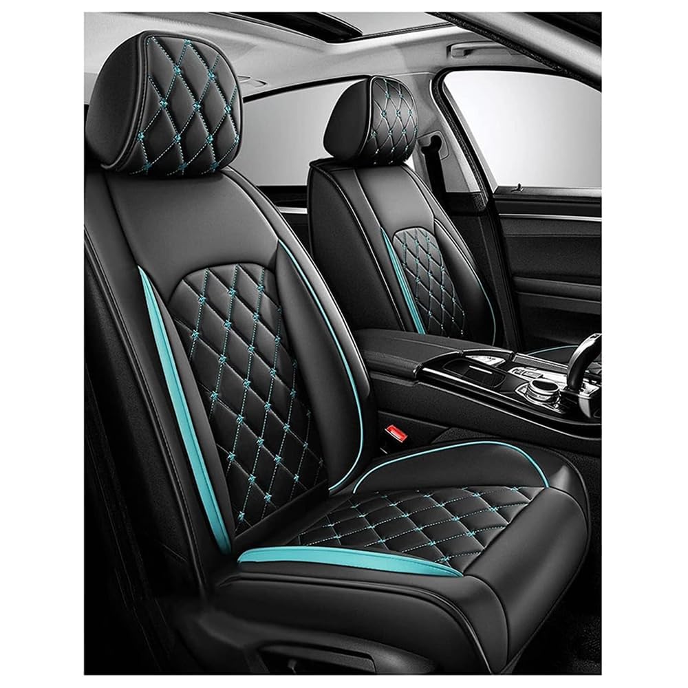 FKSWJZXD Autositzbezüge Leder Vorder- und Rücksitzbezüge für Toyota Yaris Cross SUV 2021 2022 2023, 5 Stück, komplettes Set, Leder wasserdichte,C FKSWJZXD Autositzbezüge Leder Vorder- und Rücksitzbezüge für Toyota Yaris Cross SUV 2021 2022 2023, 5 Stück, komplettes Set, Leder wasserdichte,C von FKSWJZXD