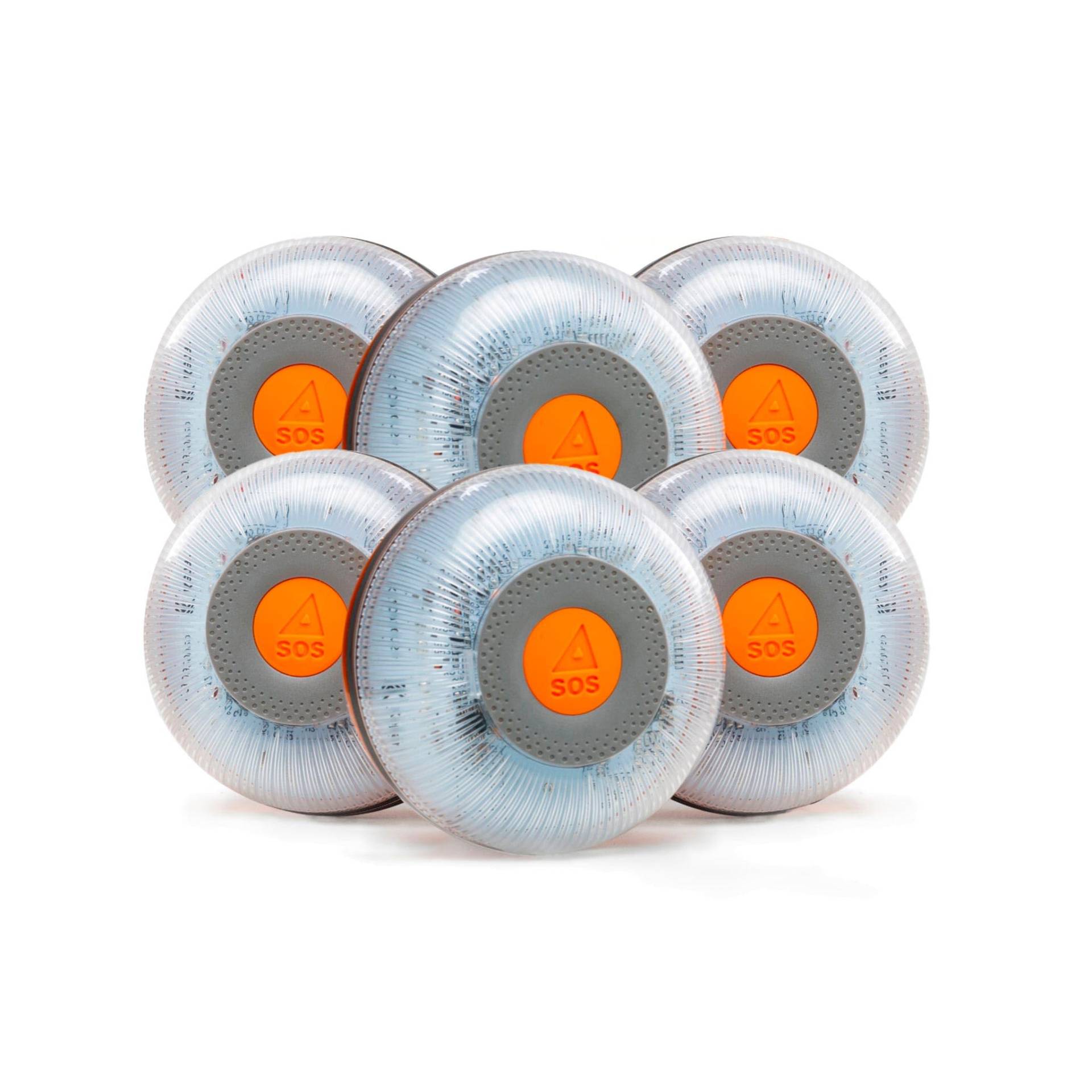 FLASH LED SOS 6 Stück Notfalllicht V16 zugelassen, DGT 3.0 Pflicht, SIM-Karte und Datendienst bis 2038, Magnetfuß, wasserdicht und staubdicht, IP54 FLASH LED SOS 6 Stück Notfalllicht V16 zugelassen, DGT 3.0 Pflicht, SIM-Karte und Datendienst bis 2038, Magnetfuß, wasserdicht und staubdicht, IP54 von FLASH LED
