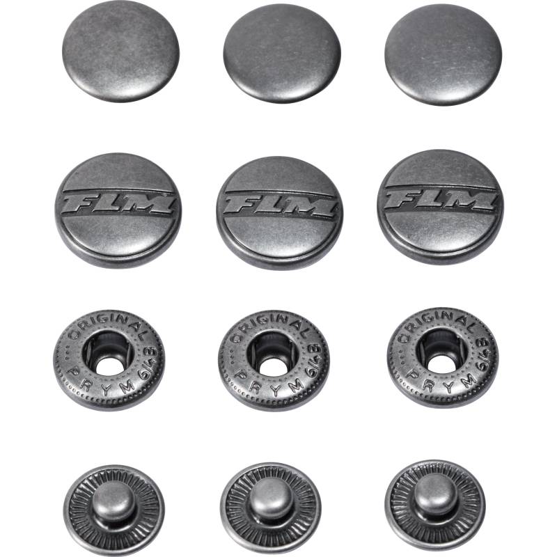 FLM Druckknopf silber 16 mm von FLM