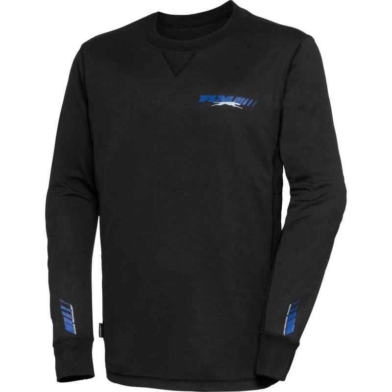 FLM Funktionsshirt langarm mit Coolmax 1.0 schwarz XXL Herren von FLM
