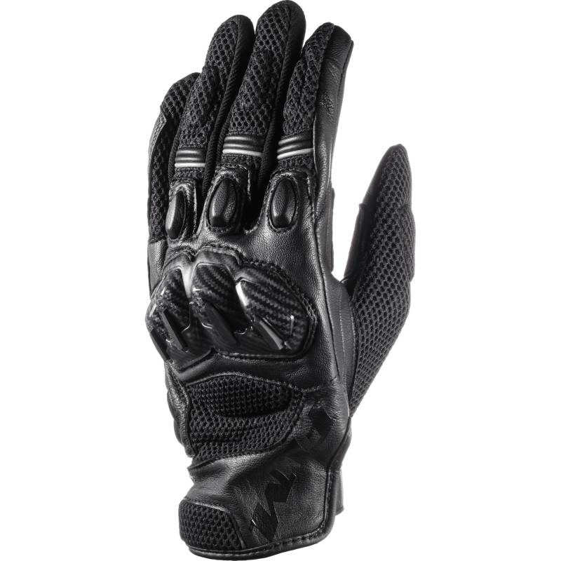 FLM Ramair Leder/Textilhandschuh kurz schwarz 9,5 Herren von FLM
