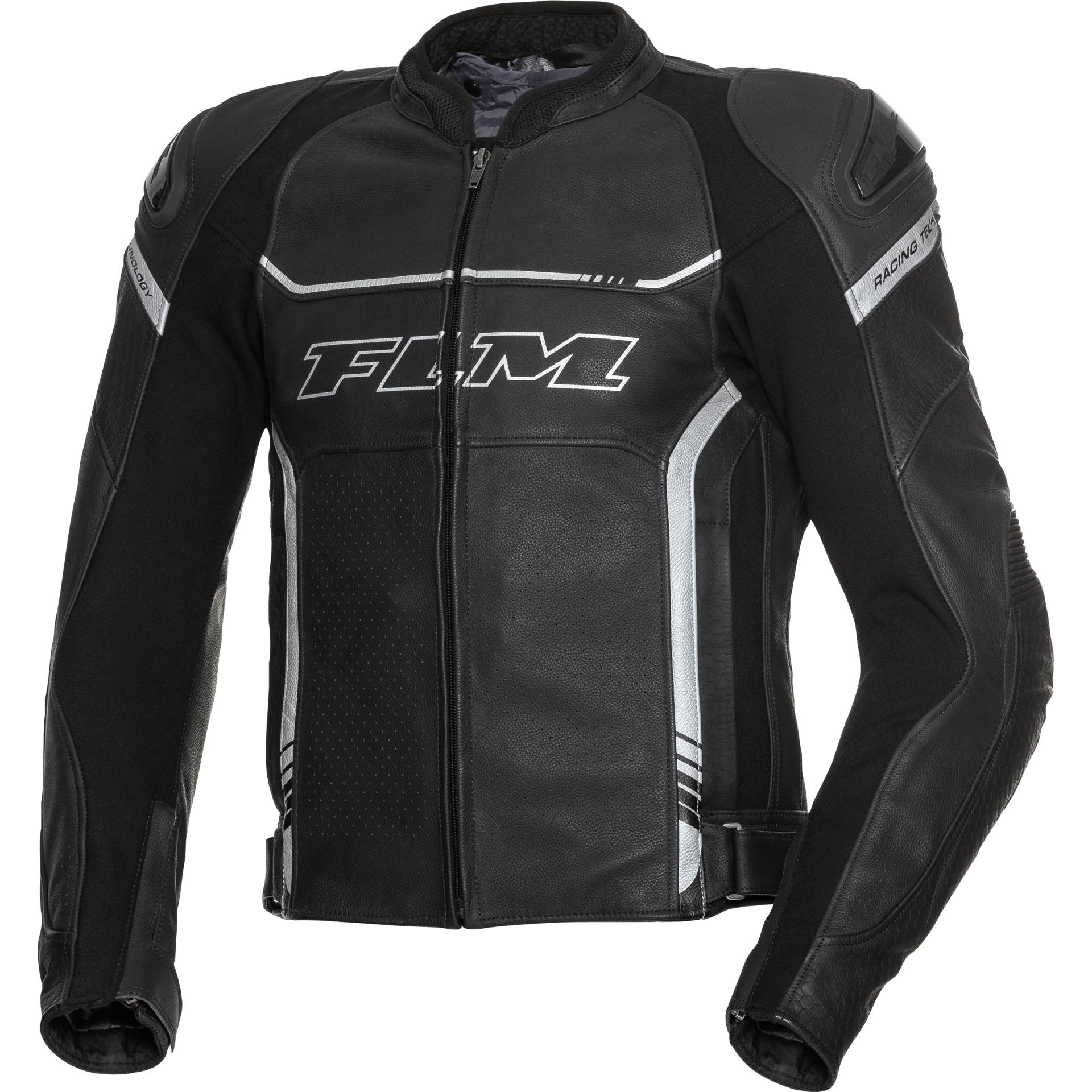 FLM Sports Leder Kombijacke 2.2 schwarz/silber 56 Herren FLM Sports Leder Kombijacke 2.2 schwarz/silber 56 Herren von FLM