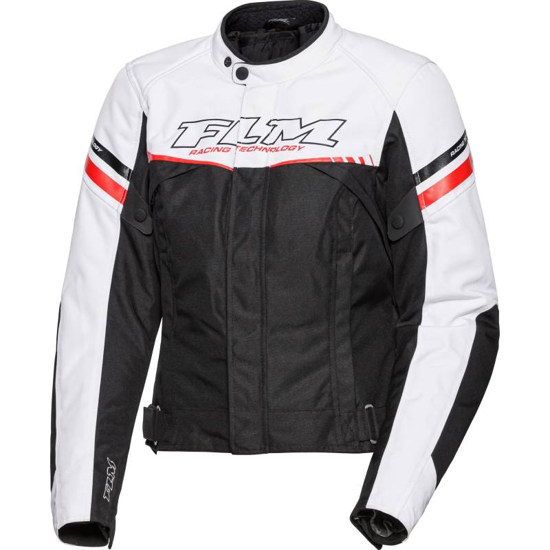 FLM Traction Damen Textiljacke schwarz/weiß S Damen von FLM
