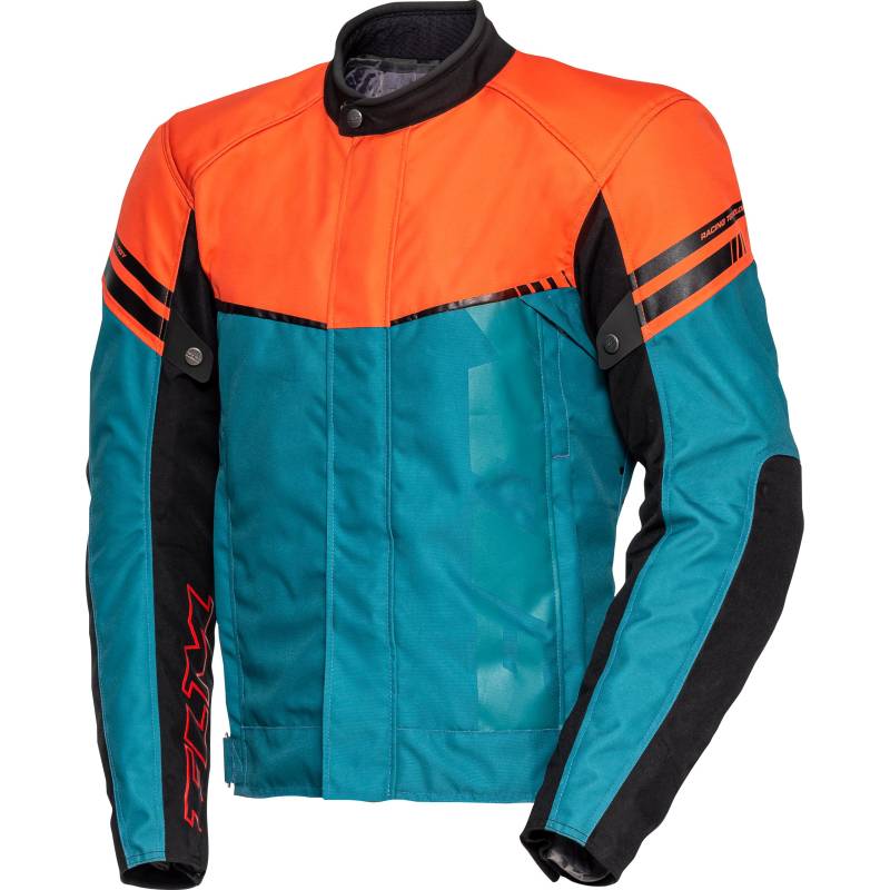 FLM Traction Textiljacke petrol/orange M Herren von FLM