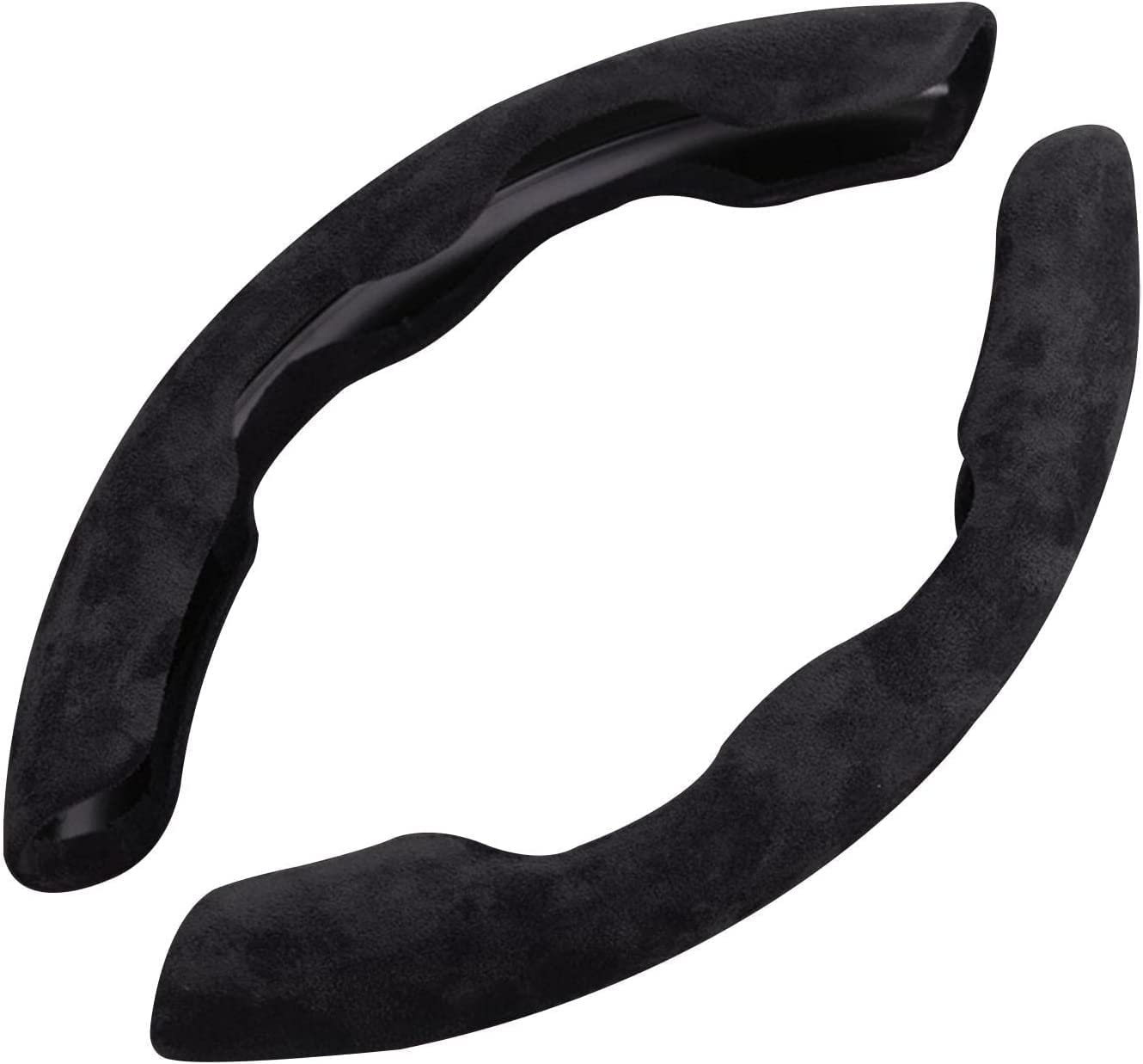 2 Stück Auto Lenkradbezug für BMW 2er F22 F23 F45 F46 F87 G42 M2 218d 220d M240i M235i, Wildleder Anti Rutsch Auto Lenkradhülle Lenkradabdeckung Halb segmentierter Lenkradschutz,E Black 2 Stück Auto Lenkradbezug für BMW 2er F22 F23 F45 F46 F87 G42 M2 218d 220d M240i M235i, Wildleder Anti Rutsch Auto Lenkradhülle Lenkradabdeckung Halb segmentierter Lenkradschutz,E Black von FLOSHO