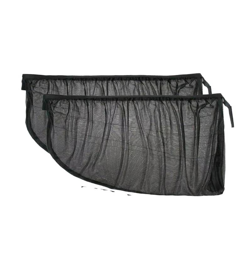 Auto Sonnenschutz Auto Seitenvorhang Sommer Vorne Hinten Auto Fenster Sonnenschutz Fahrzeug Moskitonetze Belüftung Anti-UV Wärmedämmung Autoscheibe Sonnenblende(Front Sheet 2pcs) von FLPLZKMNZK