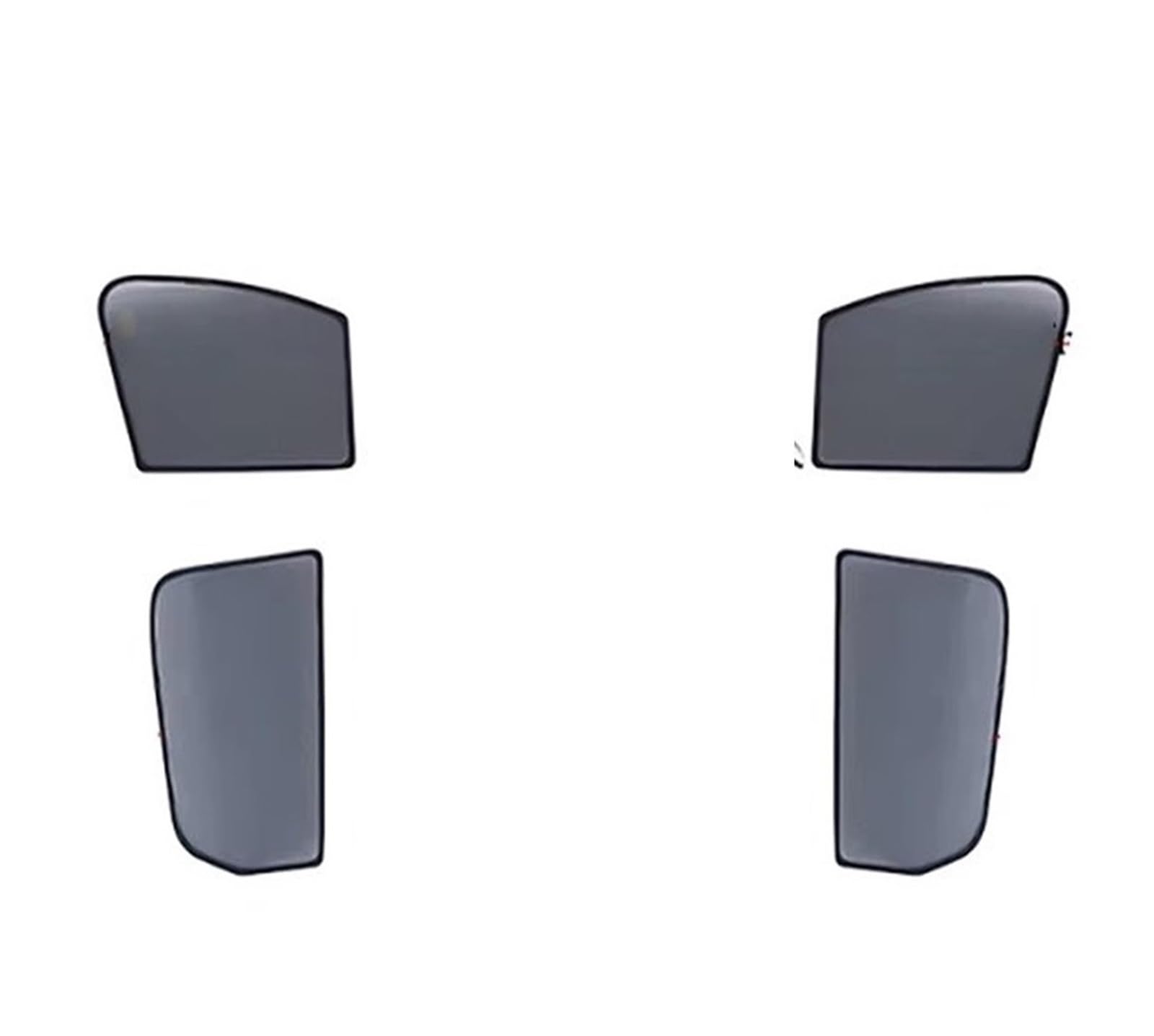Auto Sonnenschutz Für Mazda 3 Hatchback 2014-2018 Windschutzscheibenvisier Auto Sonnenschirm Magnetische Mesh Vorhang Fenster Sonnenschutzdach Autoscheibe Sonnenblende(Side Windows) von FLPLZKMNZK