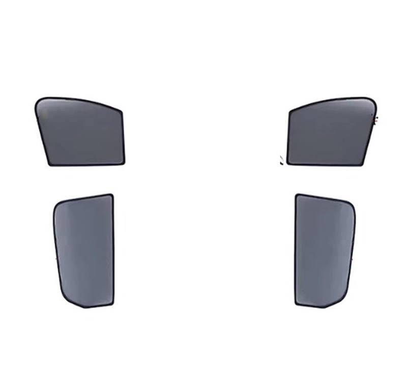Auto Sonnenschutz Für Mazda 3 Hatchback 2014-2018 Windschutzscheibenvisier Auto Sonnenschirm Magnetische Mesh Vorhang Fenster Sonnenschutzdach Autoscheibe Sonnenblende(Side Windows) von FLPLZKMNZK