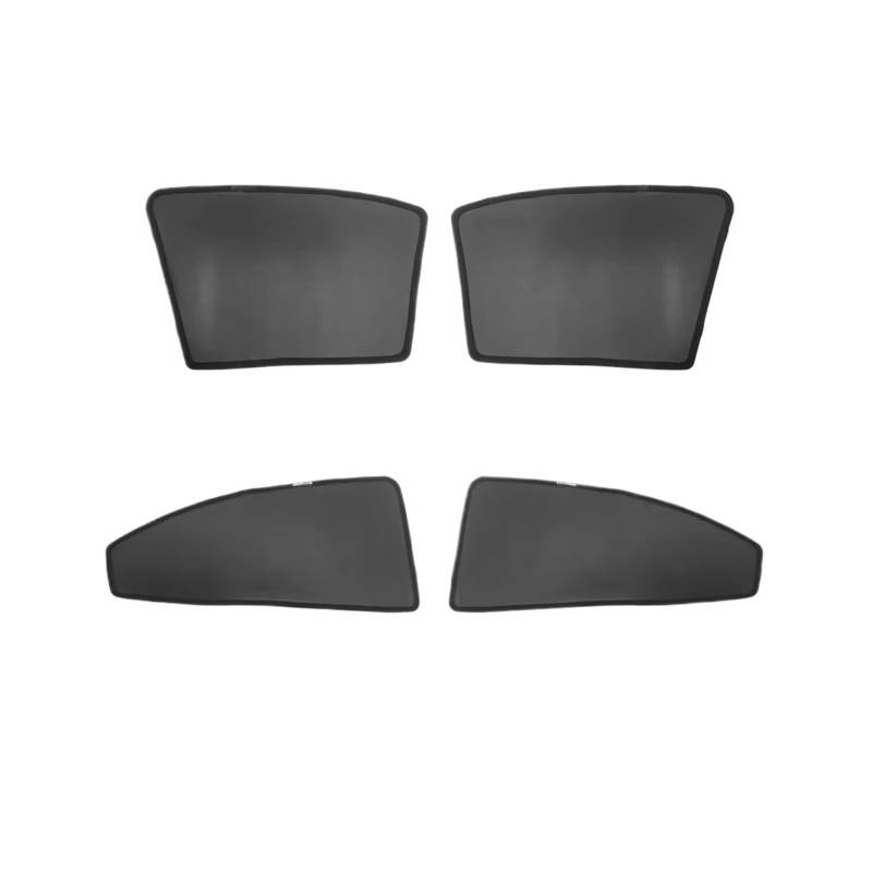 Auto Sonnenschutz Für Toyota Für Corolla 12th Limousine 2019 2020 2021 Magnetische Auto Windows Sonnenschirme Seite Fenster Vorhänge Mesh Autoscheibe Sonnenblende(4PCS Front Rear Set) von FLPLZKMNZK