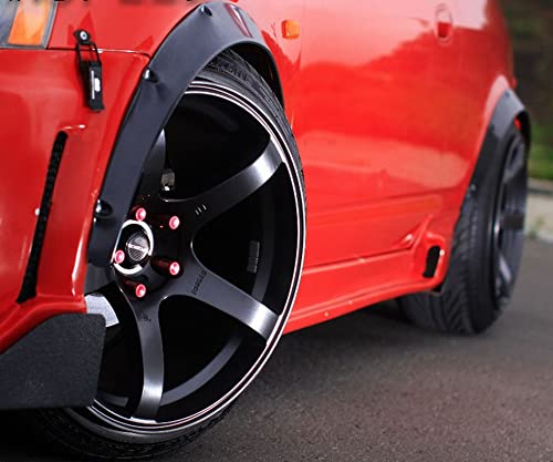 FLY DESIGN 2X Kotflügelverbreiterung für VW GOLF, Radlaufleisten, Radlaufverbreiterung, Auto Radlaufschutz, Kotflügel Schutz aus ABS, Fender Flares FLY DESIGN 2X Kotflügelverbreiterung für VW GOLF, Radlaufleisten, Radlaufverbreiterung, Auto Radlaufschutz, Kotflügel Schutz aus ABS, Fender Flares von FLY DESIGN