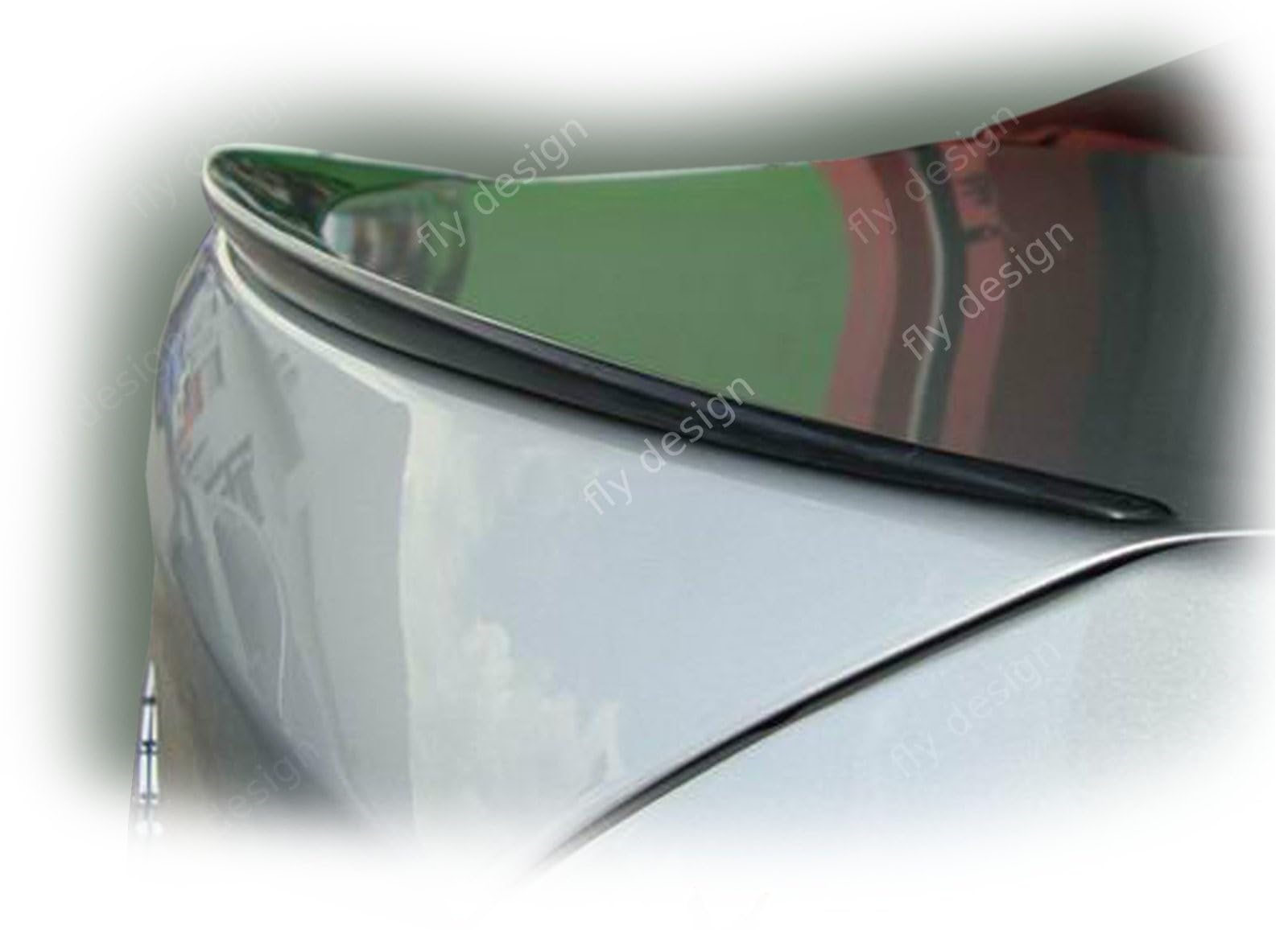FLY DESIGN 70098 Heckspoiler passend für BMW 5er F10 Sedan Limo, Heckflügel, Spoilerlippe für Auto-Tuning, ABS Kunststoff, Saphirschwarz 475 lackiert von FLY DESIGN