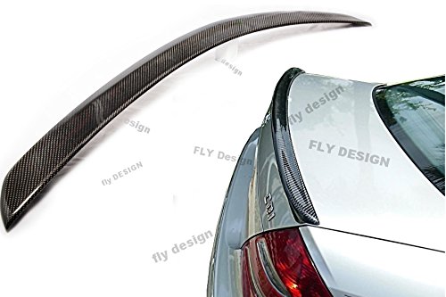 FLY DESIGN 70182 Heckspoiler passend für Mercedes E-Klasse Limo W212, Heckflügel, Spoilerlippe für Auto-Tuning, in A-Still, ABS Kunststoff, Carbon Look, Wassertransferverfahren von FLY DESIGN