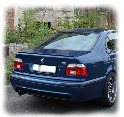 FLY DESIGN 77777900 Heckspoiler, Hecklippe, Spoilerlippe passend für BMW E36 3er Limousine 1990-2000, flexibel, leicht, waschanlagenfest, viele verfügbare Farben (Carbonschwarz Met. (CC 416)) von FLY DESIGN