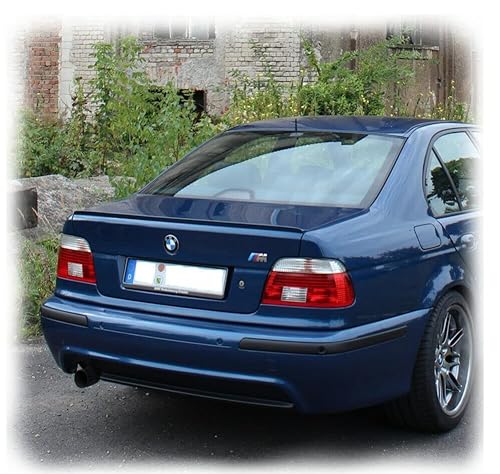 FLY DESIGN 77777900 Heckspoiler, Hecklippe, Spoilerlippe passend für BMW E36 3er Limousine 1990-2000, flexibel, leicht, waschanlagenfest, viele verfügbare Farben (Toledoblau Met. (CC 482)) von FLY DESIGN