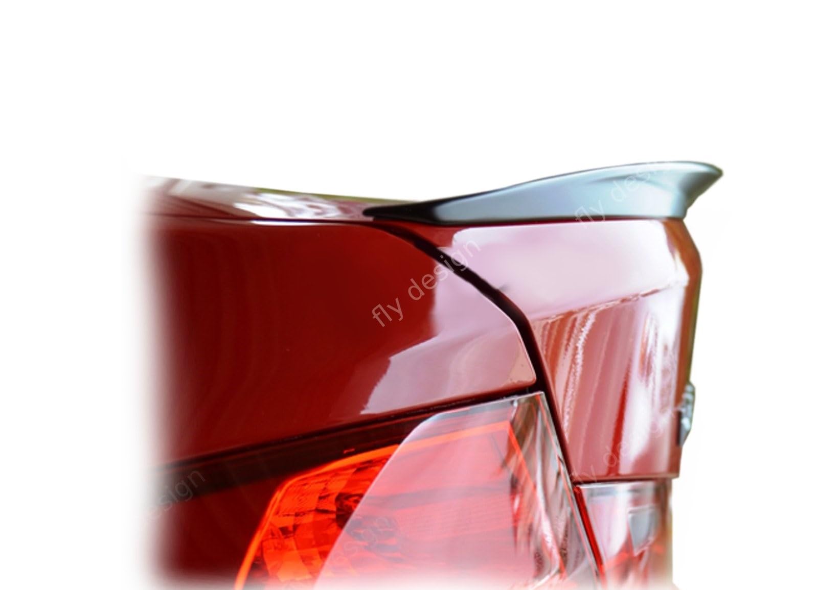 FLY DESIGN 70115 Heckspoiler passend für BMW F30 3er Limo, Heckflügel, Spoilerlippe für Auto-Tuning, in P-Still, ABS Kunststoff, Saphirschwarz 475 lackiert von FLY DESIGN