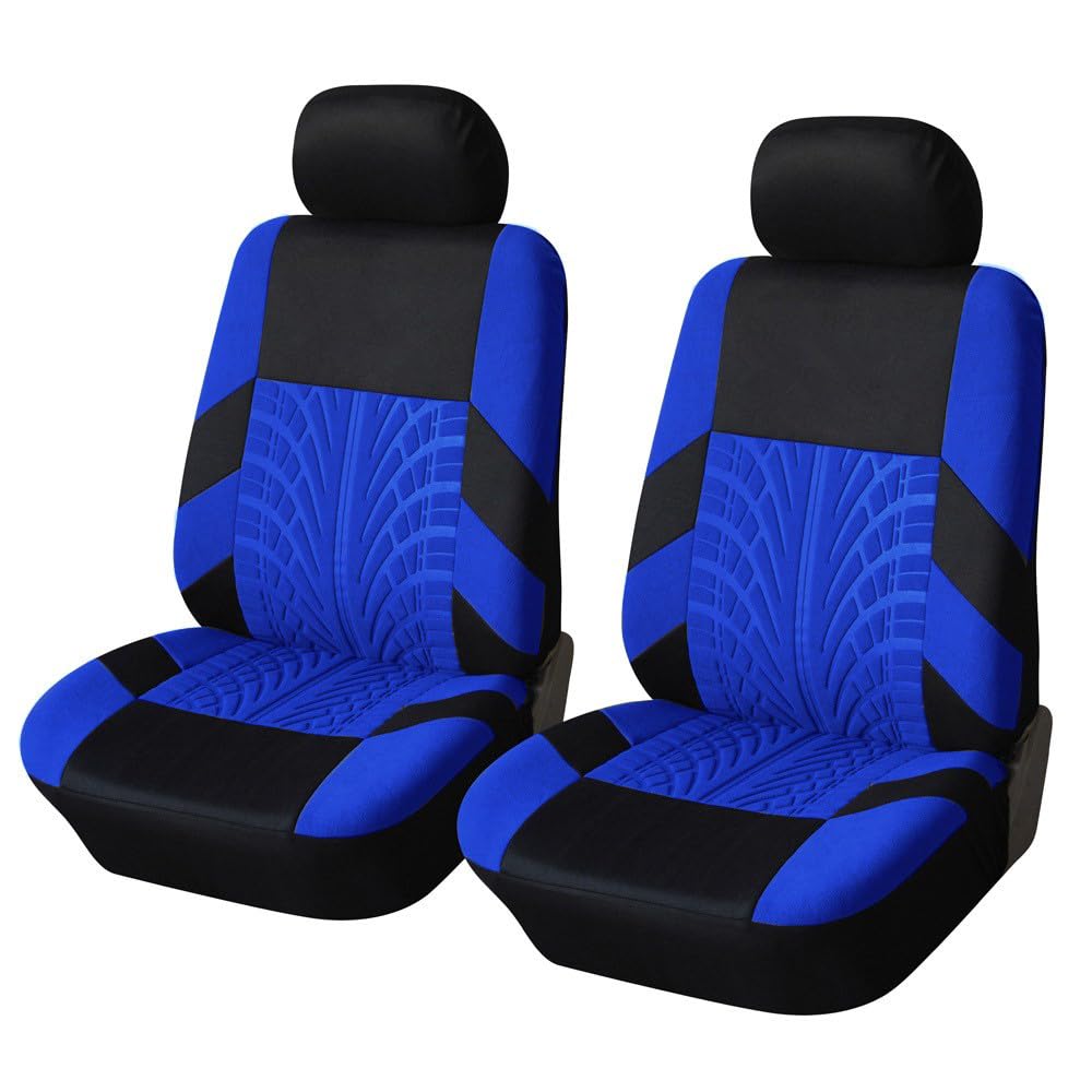 FLYIFE Auto Sitzbezüge für Renault Scenic/Grand Scénic/Xmod IV III II I J9 R9 JZ JM JA 5-Seats Universal rutschfest Allwetter Vordersitze Rücksitze Sitzschoner Schonbezüge,2 Seats-Blue von FLYIFE