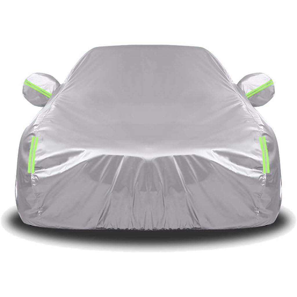 Autoabdeckung für Peugeot 308 2012-2015,Abdeckplane Autohülle Atmungsaktives und Staubdichtes Car Cover,Silver von FLYUFO