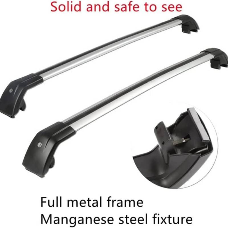 FLYUFO Auto Querträger Dachträger für MG Marvel R/Performance 2021 2022 2023,Aluminiumlegierung Dachträger Crossbar Dachfrachtstangen Frachtgepäckträger Zubehör von FLYUFO