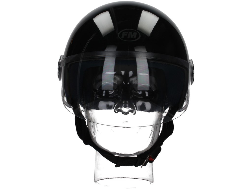 FM Jethelm Visor, Schwarz, L von FM