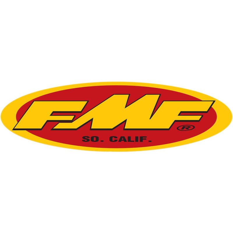 FMF 23" OVAL STKR(YEL/RD) von FMF