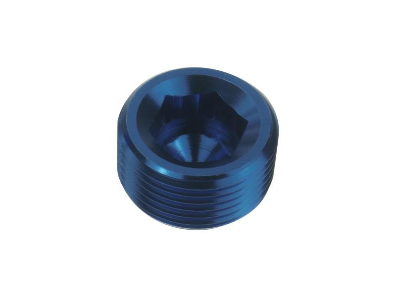 3/8 NPT Sechskant-Inbusschlüssel Blindstopfen Flare Hex Port Plug Adapter Fitting Öl - Kraftstoff adapter Blau von FMIC.EU PERFORMANCE