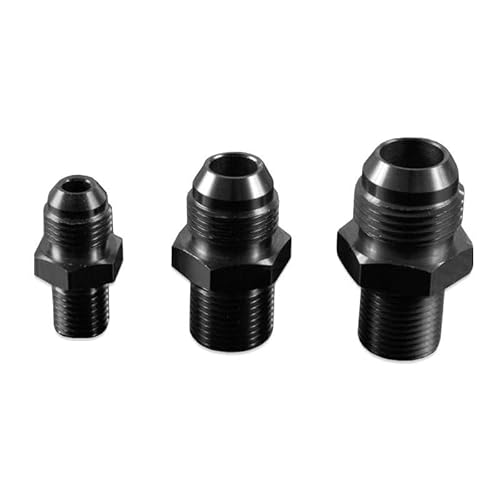 AN10-M22x1.5 Fitting Adapter Mänlich-Mänlich Schwarz von FMIC.EU PERFORMANCE