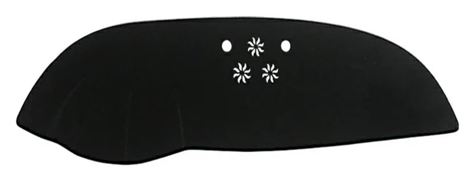 Auto Armaturenbrett Matte Für Kia Für Sorento 3 Für UM 2015 2016 2017 2018 2019 2020 Auto Dashboard Abdeckung Matte Pad Sonnenschutz Teppich(A Black Side LHD) von FNCVTM
