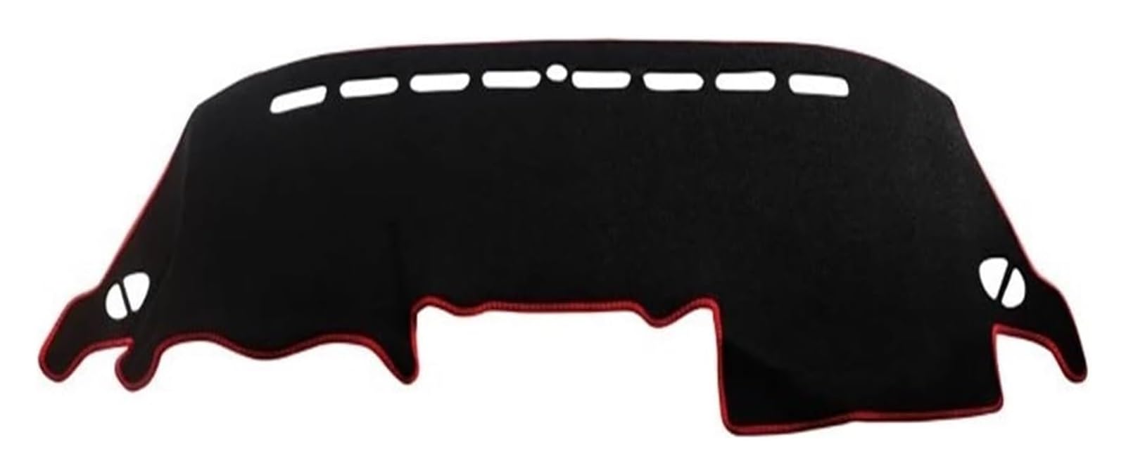 Auto Armaturenbrett Matte Für Kia Für Sportage 3 R 2011 2012 2013 2014 2015 Auto Armaturenbrett Abdeckung Matte Sonnenschutz Instrumententafel Teppiche(A Red Side) von FNCVTM