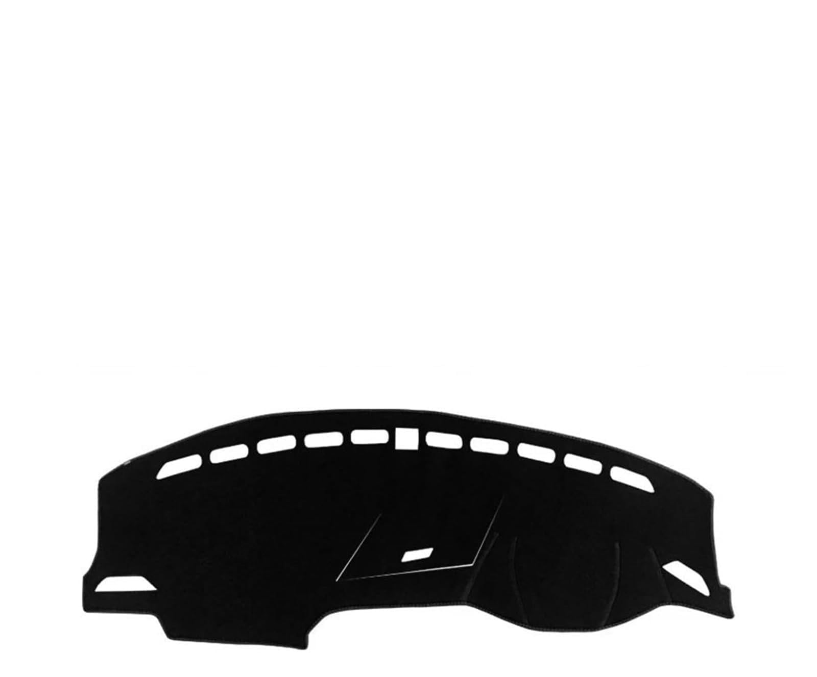 Auto Armaturenbrett Matte Für VW Für Tiguan Für MK2 Für Line 2016-2020 2021 2022 2023 Auto Armaturenbrett Abdeckung Sonnenschutz Vermeiden Lichtmatten Pad Teppiche(A RHD Black Side) von FNCVTM