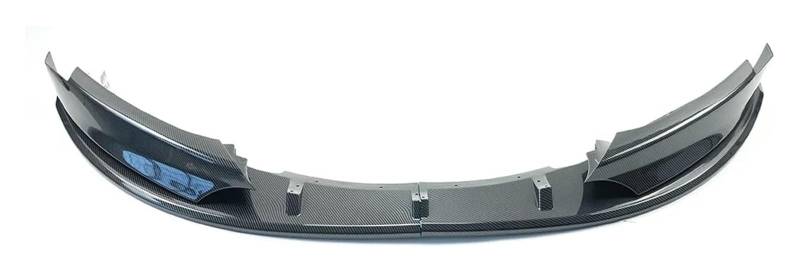 Front Stoßstange Für BM&W 1 Serie E82 Für Sport 2007-2013 Auto Frontstoßstange Splitter Diffusor Glänzend Schwarz Carbon Fiber Style Spoilerlippensatz von FNCVTM