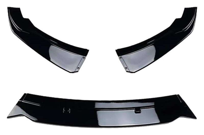 Front Stoßstange Für BM&W 3 Serie F22 220i 225i 228i 2014-2019 Glänzend Schwarz Unteres Blatt Unter Spoilerlippe Set Splitter Auto Frontstoßstange von FNCVTM