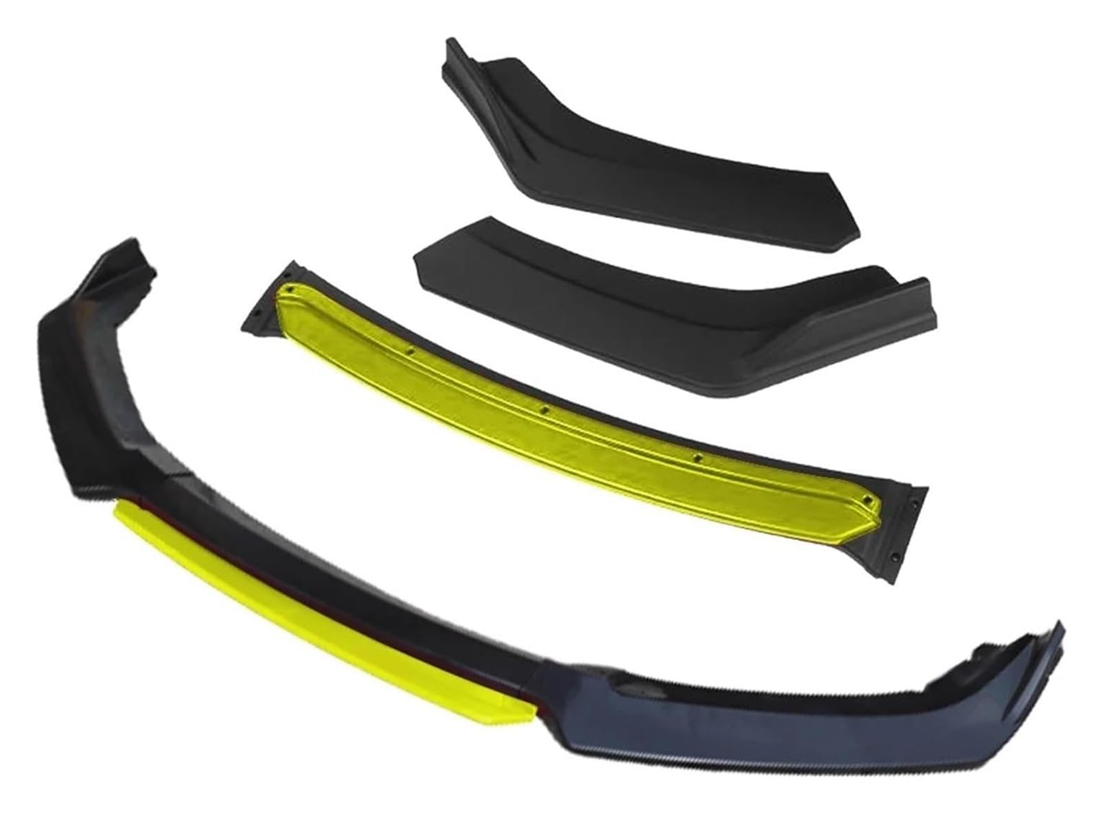 Front Stoßstange Für Citroen Für Berlingo 2009-2017 Auto Vorderen Stoßfänger 3 Stück Schwarz Splitter Diffusor Body Kit Spoiler Lip Set Front Stoßstange Für Citroen Für Berlingo 2009-2017 Auto Vorderen Stoßfänger 3 Stück Schwarz Splitter Diffusor Body Kit Spoiler Lip Set von FNCVTM